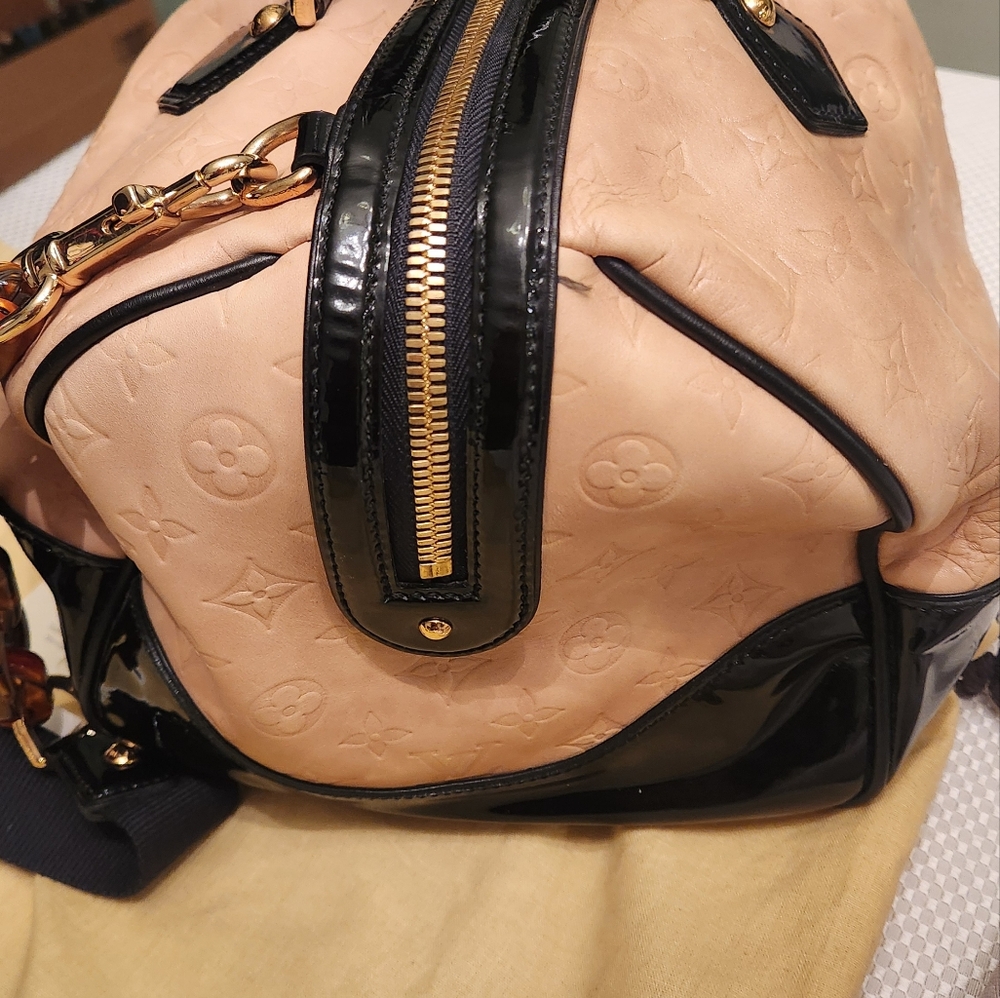 Louis Vuitton Bag Purse Satchel Stephen Cuir Ivory Limited Edition Rare - Picture 4 of 8